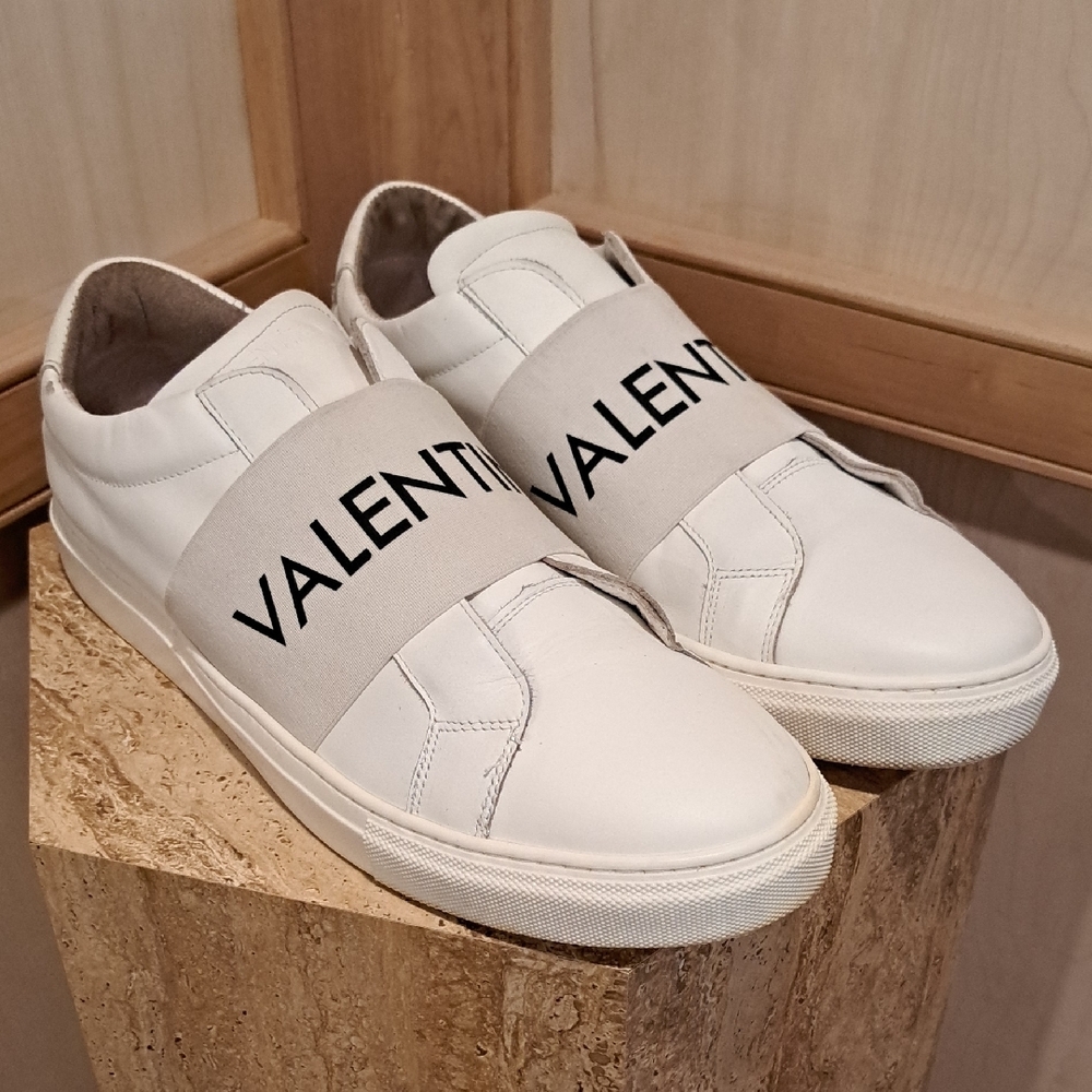 Valentino  Zeus Slip On White Sneakers 13